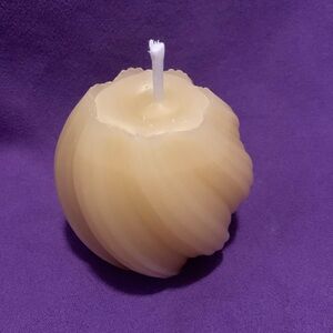 Homemade Beeswax Candle